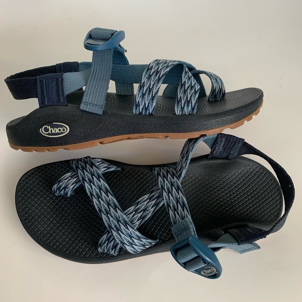 Chaco Z Cloud Blue Sandals Size 8